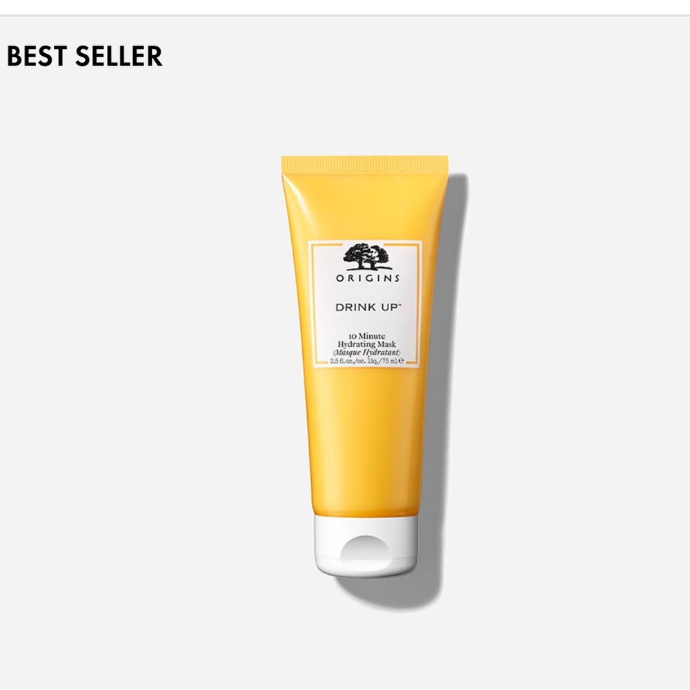 NEW FULL SIZE ORIGINS DRINK UP 10 MINUTE HYDRATING MASK 75 ml